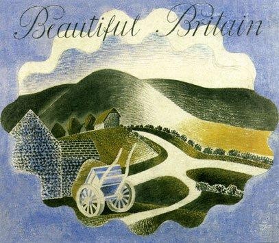 'Beautiful Britain' by Eric Ravilious (B115)
