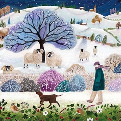 'Across Snowy Fields' by Bex Parkin (T121) NEW