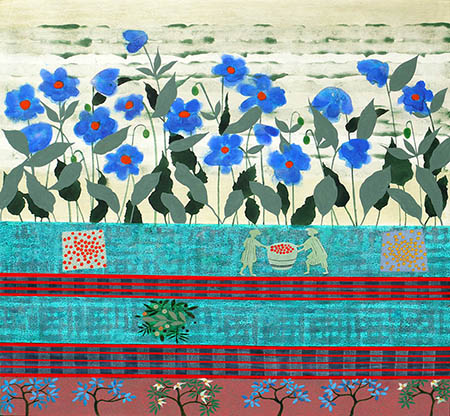 'Bhutan, Meconopsis' by Judith Cain (B527) d Was 2.85, now 1.60