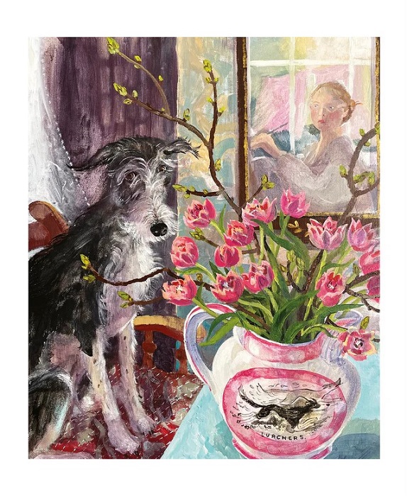 'Hilda and Tulips' by Brita Granstrom (A138) NEW