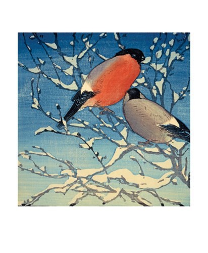 'Bullfinches' by Allen William Seaby (A074w)