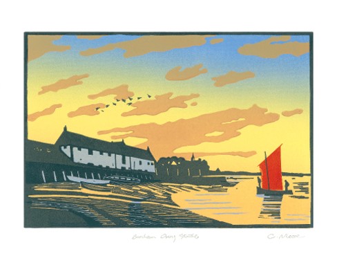 'Burnham Overy Staithe' by Colin Moore (A532) *