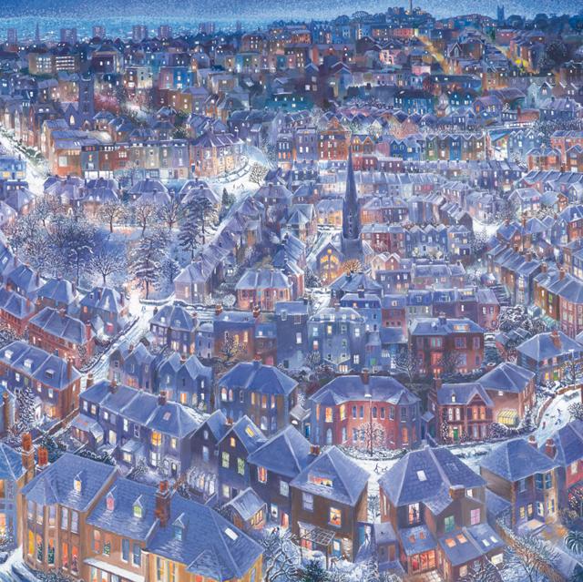 'Snowy City' by Cath Read (R212)