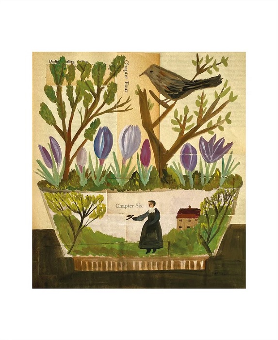 'Spring Garden Bowl' by Cathy Cullis (A263) NEW