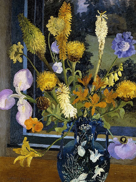 'Flowers in Feering' 1943 by Cedric Morris (1889 - 1982)  (W156) NEW