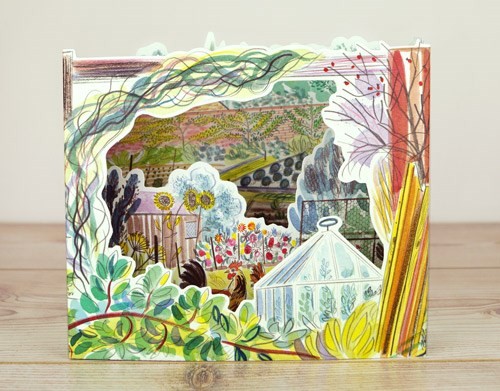 'Chickens' 3D Card by Emily Sutton (AP031)