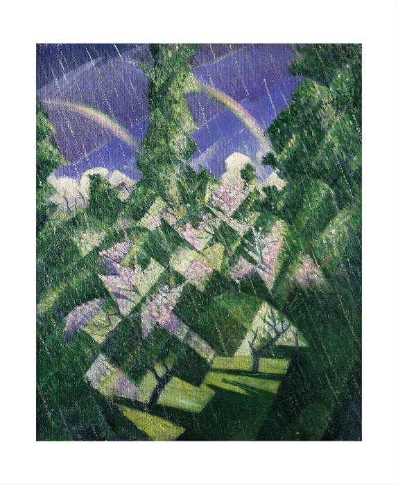 'The Four Seasons: Spring' by Christopher Richard Wynne Nevinson 1889 - 1946 (A229) NEW In Stock from 1st April