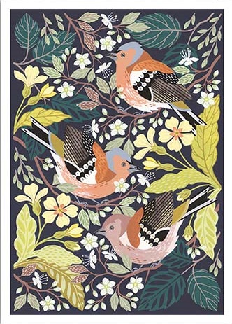 'Charm of Chaffinches' by Claire Tuxworth (T134) NEW