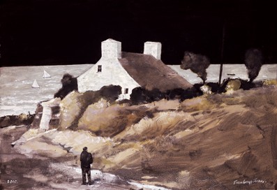 'Cottage No More' by John Knapp-Fisher (Print)