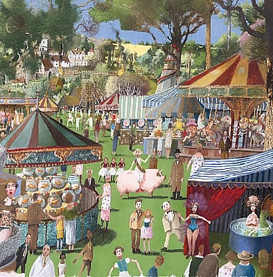 'Country Fair' by Richard Adams (L053)