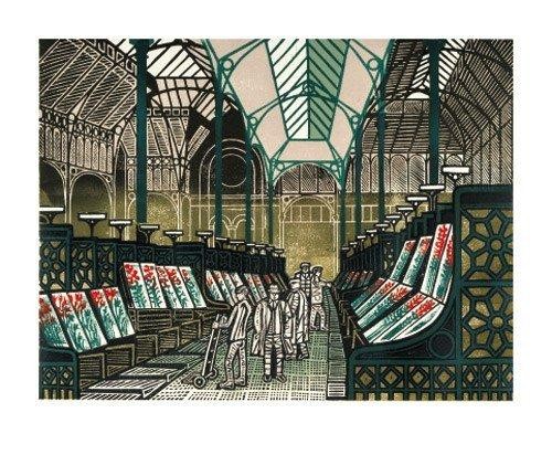 'Covent Garden, c, 1967' by Edward Bawden (A273) 