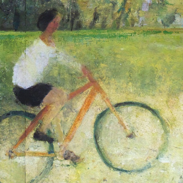 'Cyclist' by David Brayne (Q184) NEW 