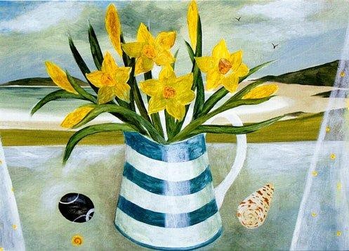 'Daffodils and Shells' by Sarah Bowman (B197) *