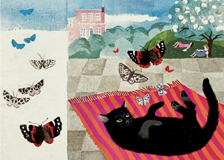'Darius and Butterflies' by Mary Fedden (B053)