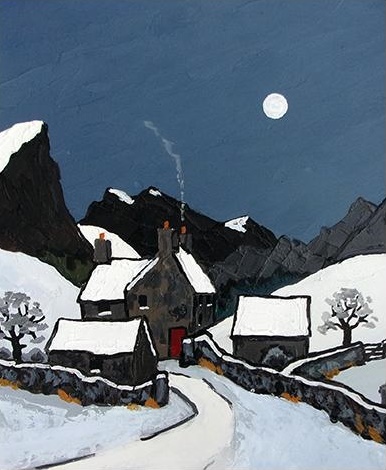 'Carneddau Winter' by David Barnes (T093)
