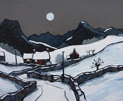 'Snow in Denbighshire' by David Barnes