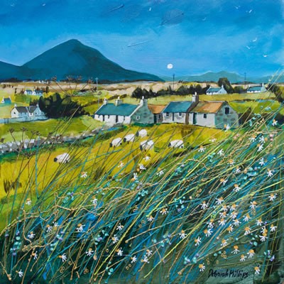 'Day Moon Over Dunbeath' by Deborah Phillips (H002)