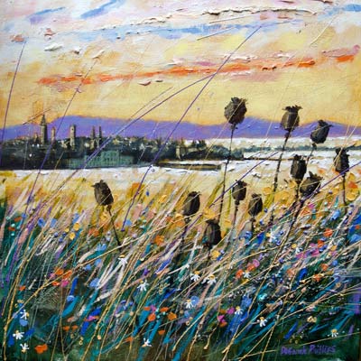 'Withered Poppies near St Andrews' by Deborah Phillips (H153)
