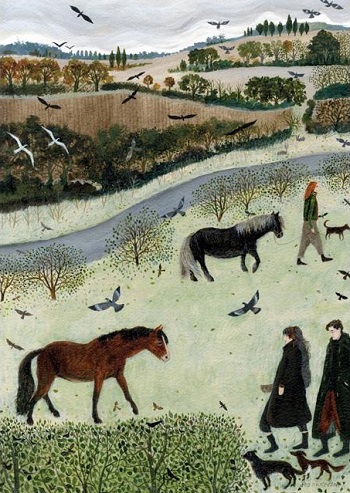 'Bringing in the Horses' by Dee Nickerson (R204) *