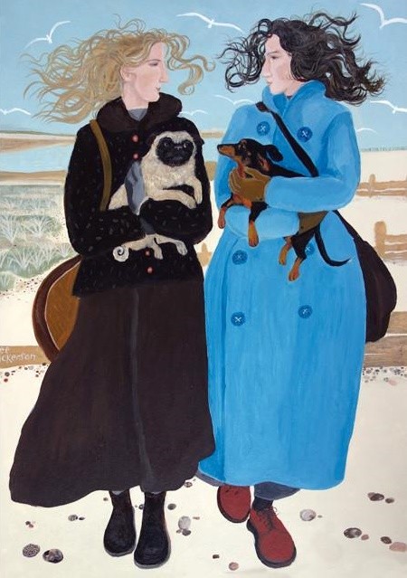 'Dog Walking' by Dee Nickerson (R167)