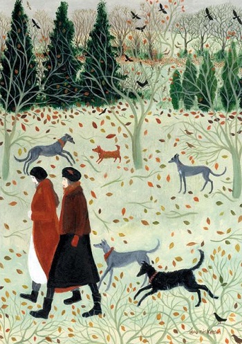 'Joyful Dogs' by Dee Nickerson (R203) *