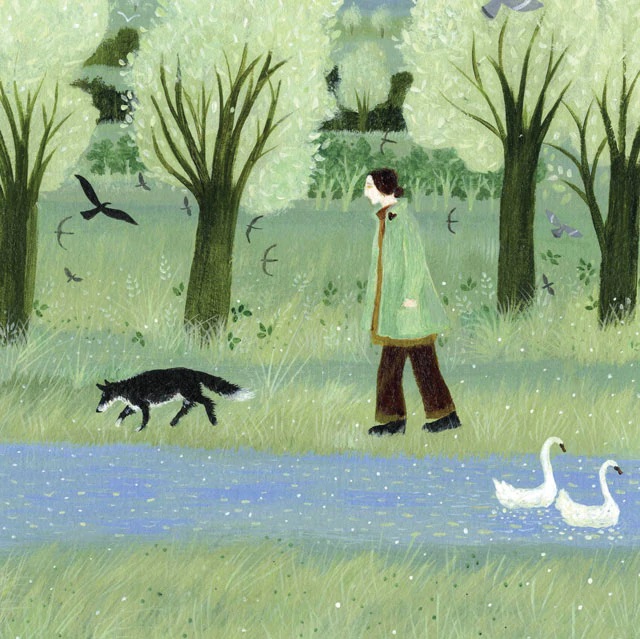 'Riverside Walk' by Dee Nickerson (R298) 