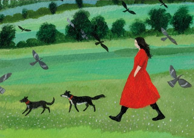 'Woman in Red' by Dee Nickerson (R223)