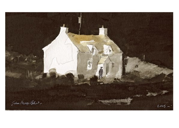 'Deraints Cottage' by John Knapp-Fisher (P018d) (large card) Was 3.95, now 2.50