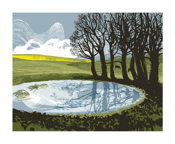'Dew Pond Ditchling' by Andy Lovell (A954) NEW 