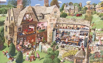  'Dolls House' by Richard Adams (Print)