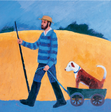 'Walking the Dog' by Dorothy Stirling (B482) *