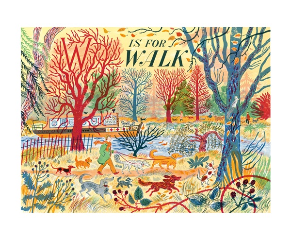 'W is for Walk' by Emily Sutton (A164) NEW