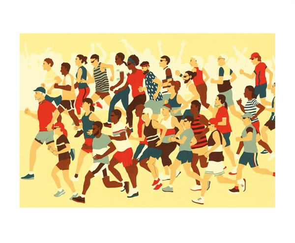 'Runners' by Eliza Southwood (A101) 