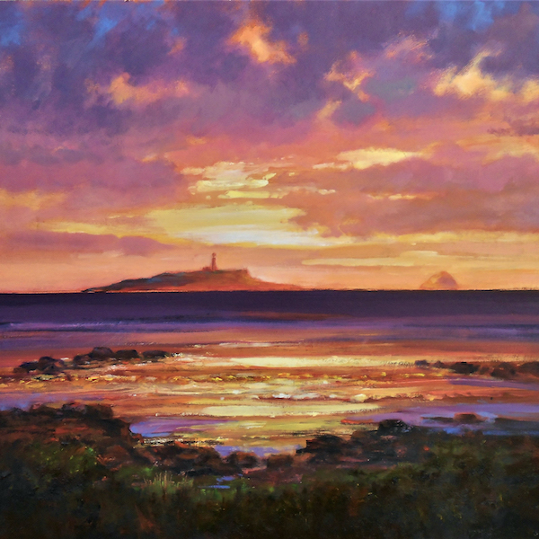'Evening Glow, Kildonan' by Ed Hunter (H210) d