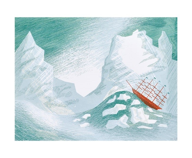 'Icebergs' by Ed Kluz (A471)