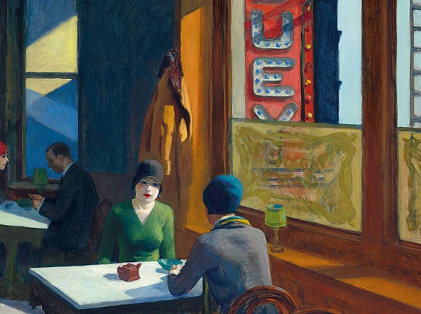 'Chop Suey' 1929 by Edward Hopper (W107) * 