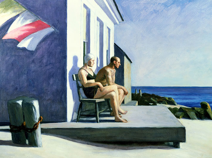 'Sea Watchers' 1952 by Edward Hopper (W121) d
