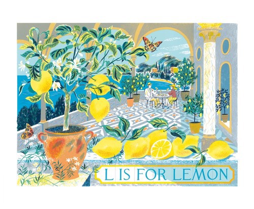 'L is for Lemon' by Emily Sutton (A629) *