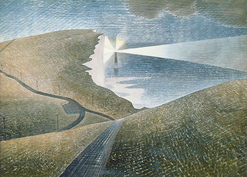 'Beachy Head' by Eric Ravilious (Print)