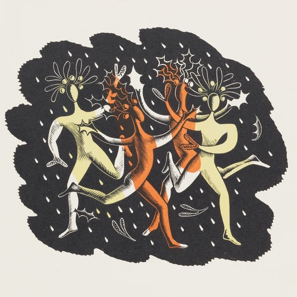 Eric Ravilious 'December' UCAM (CX36) g1 (10 card wallet) NEW