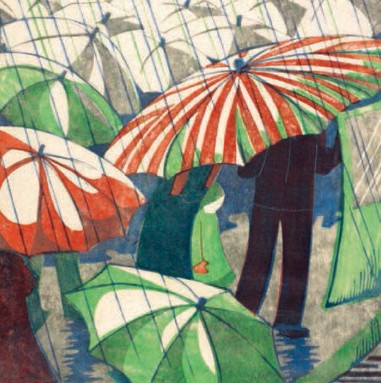 'Wet Afternoon' by Ethel Spowers (B428) 