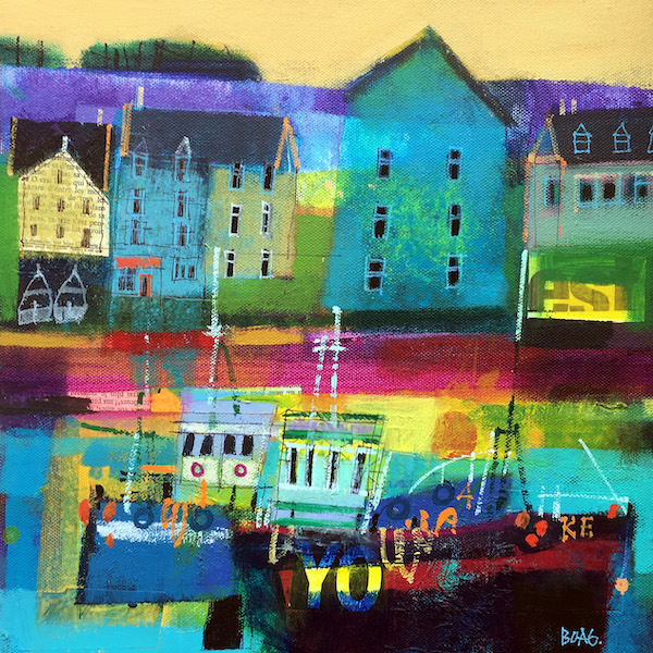 'Sunday Afternoon Stonehaven' by Francis Boag (H193) 