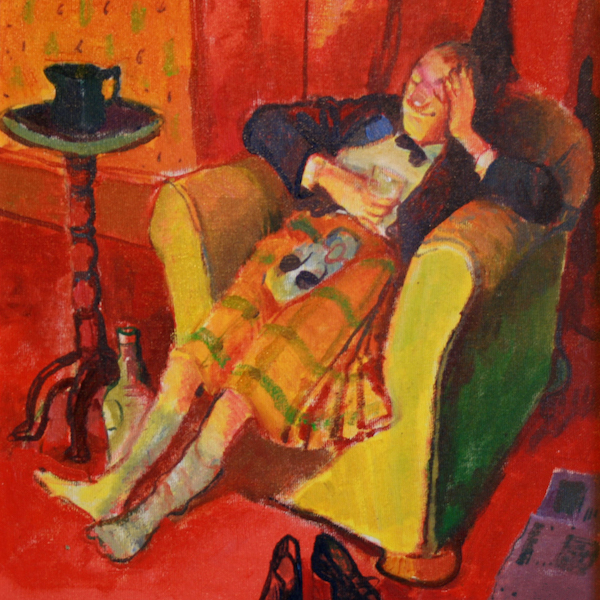 'Whisky Drinker' by Tim Cockburn (H191) 