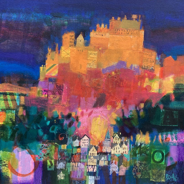 'Edinburgh Castle Morning' by Francis Boag (H244)