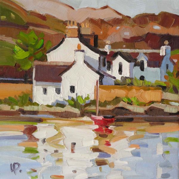 'Plockton Reflections' by Lin Pattullo (H005) 