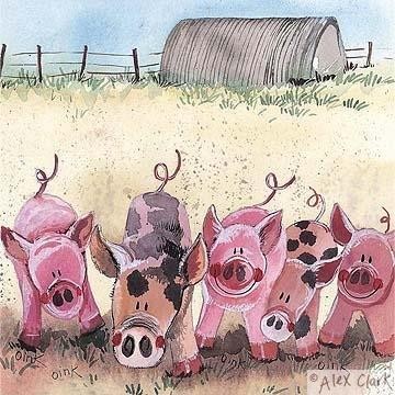 'Five Little Pigs' by Alex Clark (E075)