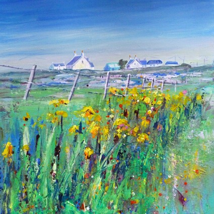 'Flag Iris, Isle of Tiree' by Joyce Borland (H096)