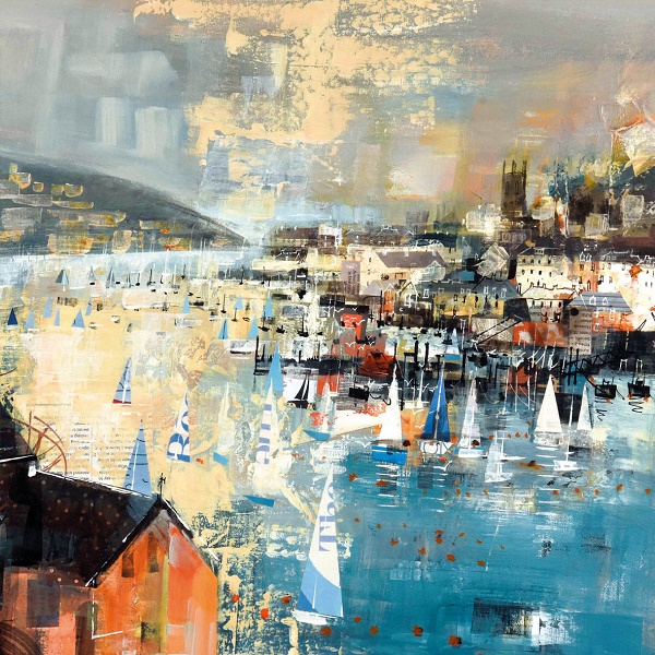 'Fowey seen from Bodinnick' by Mike Bernard (D113) d