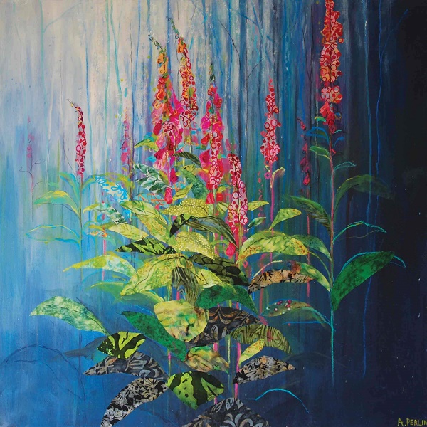 'Foxgloves' by Anna Perlin (Q165) d
