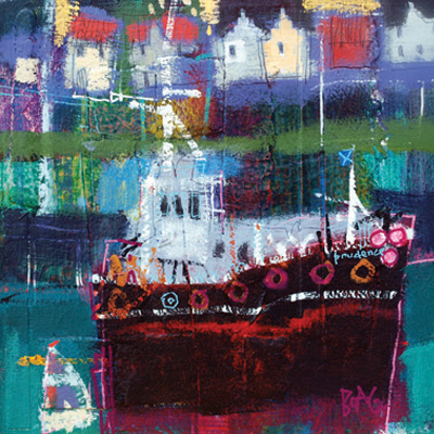 'Harbour II' by Francis Boag (H187) d